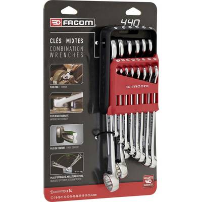 FACOM - Jeu De 14 Clés Mixtes - 440.JP14PB - Clefs Mixtes - Foto 3