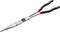 Silver pointed pliers with long handles and black rubber grips, suitable for precise work and hard-to-reach areas.