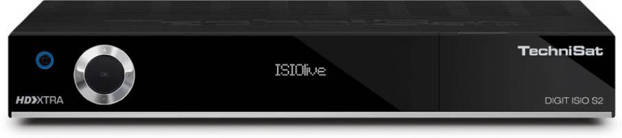 TechniSat DIGIT ISIO S2 Schwarz HD SAT receiver Recording function, CI+ slot, Twin tuner No. of tuners: 2