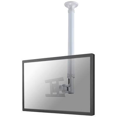 Neomounts FPMA-C100SILVER 1x Monitor ceiling mount 25,4 cm (10") - 76,2 cm (30") Silver Height-adjustable, Tiltable, Swi