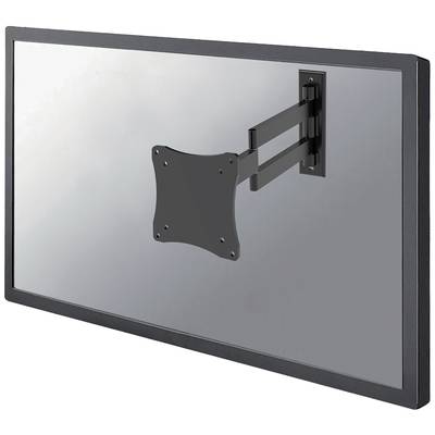 Neomounts FPMA-W830BLACK 1x Monitor wall mount 25,4 cm (10") - 68,6 cm (27") Black Tiltable, Swivelling