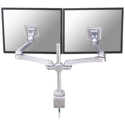 Neomounts FPMA-D930D 2x Monitor desk mount 25,4 cm (10") - 76,2 cm (30") Silver Height-adjustable, Tiltable, Swivelling,