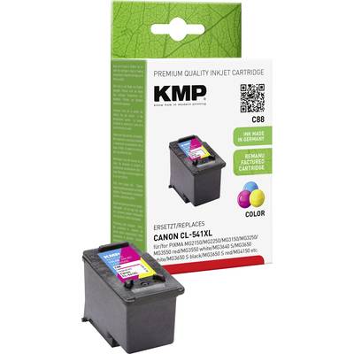 KMP Ink replaced Canon CL-541 XL Compatible  Cyan, Magenta, Yellow C88 1517,4030