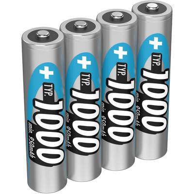 Ansmann HR03 AAA battery (rechargeable) NiMH 950 mAh 1.2 V 4 pc(s)