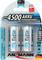 'Two rechargeable Ansmann 4500mAh batteries in one pack. Suitable for high-energy consumption devices. Two-year warranty.'