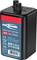 Battery in 4R25 format, Ansmann brand, Heavy Duty, Zinc-Carbon technology, Voltage: 6V, Capacity: 9Ah, black with red label.