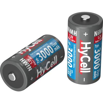 HyCell HR14 3000 C battery (rechargeable) NiMH 2500 mAh 1.2 V 2 pc(s)