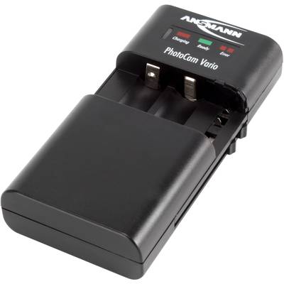 Ansmann Photocam Vario 1001-0019 Camera charger Matching rechargeable battery Li-ion, LiPolymer, NiMH