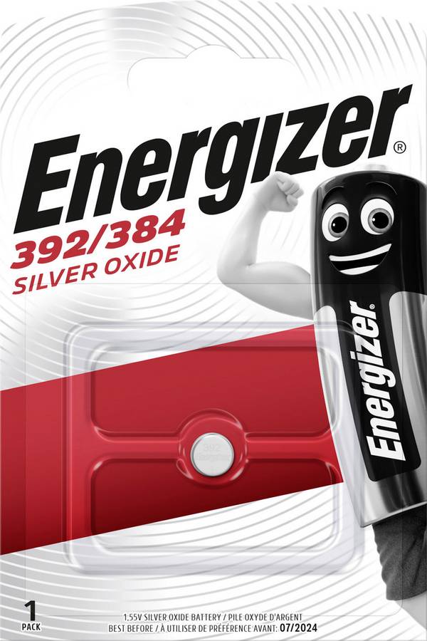 Energizer Button cell 392 1.55 V 1 pc(s) 44 mAh Silver oxide SR41