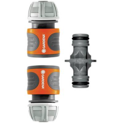GARDENA 18283-20 GARDENA Kupplungs-Satz 13 mm (1/2 Zoll), 15 mm (5/8 Zoll) Plastic Hose connector piece 13 mm (1/2") Ø,