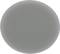Grey, round button in the centre of the image.