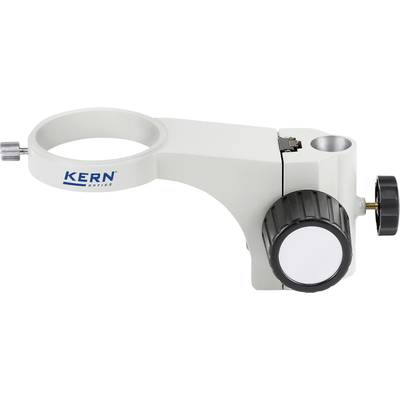 Microscope adapter by KERN, shown from the side, with a large, round disc and rotary knob for attaching to a microscope.