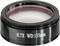 A black lens marked '0.7X WD:135mm', potentially used for optical magnification.