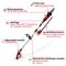 'High-Reach Pruning Multi-Tool: Adjustable Aluminium Telescopic Shaft, Multi-Functional Head with Chainsaw and Hedge Trimmer.'