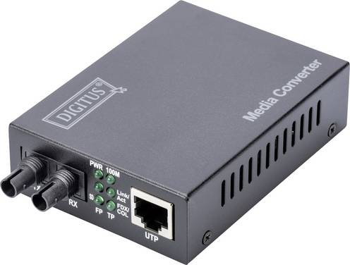 Digitus DN-82010-1 LAN, ST Simplex Network media converter 100 MBit/s