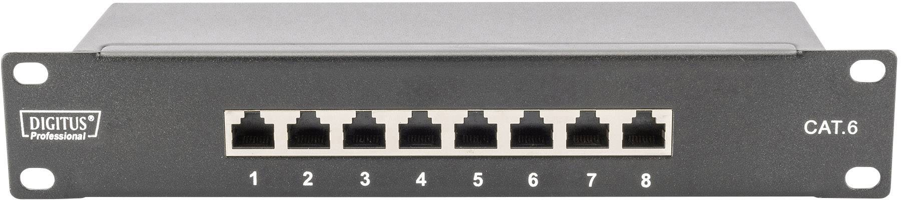 '8-Port Network Switch for CAT.6 Cables.'