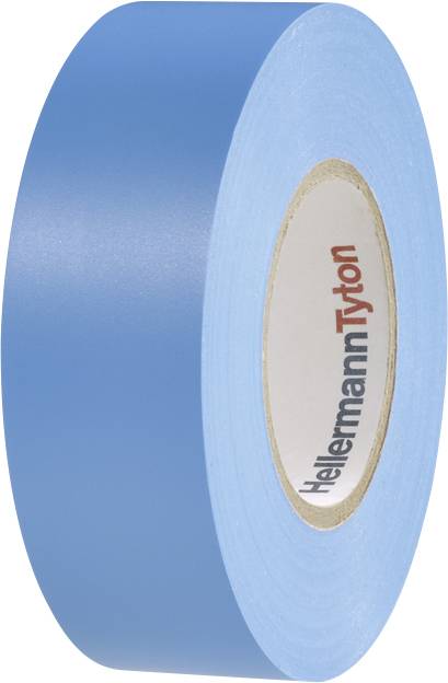 HellermannTyton HelaTape Flex 15 710-00151 Electrical tape HelaTape Flex 15 Blue (L x W) 20 m x 19 mm 1 pc(s)