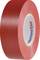 Red insulating tape roll with visible brand name 'HellermannTyton' on the inner cardboard core.