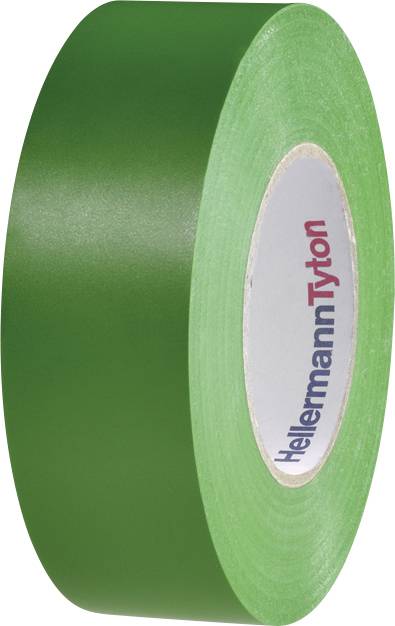 HellermannTyton HelaTape Flex 15 710-00154 Electrical tape HelaTape Flex 15 Green (L x W) 20 m x 19 mm 1 pc(s)