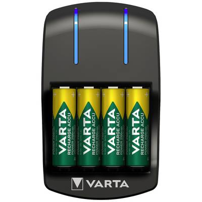 Varta Plug Charger 4x56706 Charger for cylindrical cells NiMH AAA , AA-1