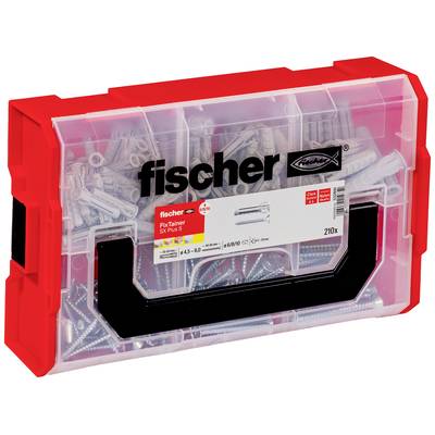 Fischer FIXtainer Assorted dowels   532891 210 Parts