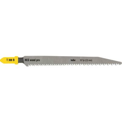 A HCS wood pro reciprocating saw blade labeled 'T 308 B' and '10 Tpi (2.5 mm)'.