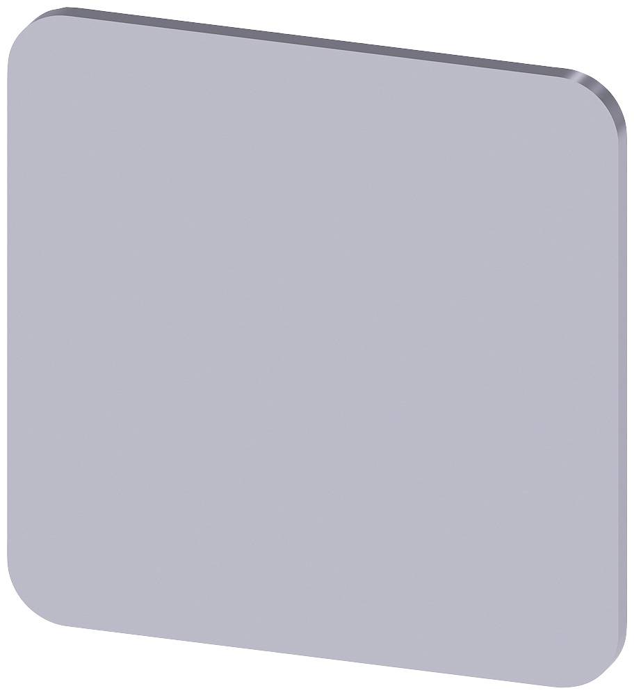 Siemens 3SU1900-0AF81-0AA0 Label self-adhesive, square (L x W) 22 mm x 22 mm Blank Silver 10 pc(s)