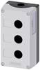 Siemens 3SU1853-0AA00-0AB1 3SU18530AA000AB1 Housing 3 installation slots, for floor mounting (L x W x H) 158.4 x 85 x 64 mm Grey 1 pc(s)