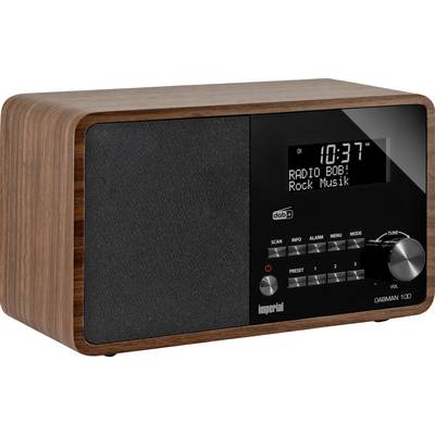 Imperial Dabman 100 Desk radio DAB+, FM AUX Wood-0