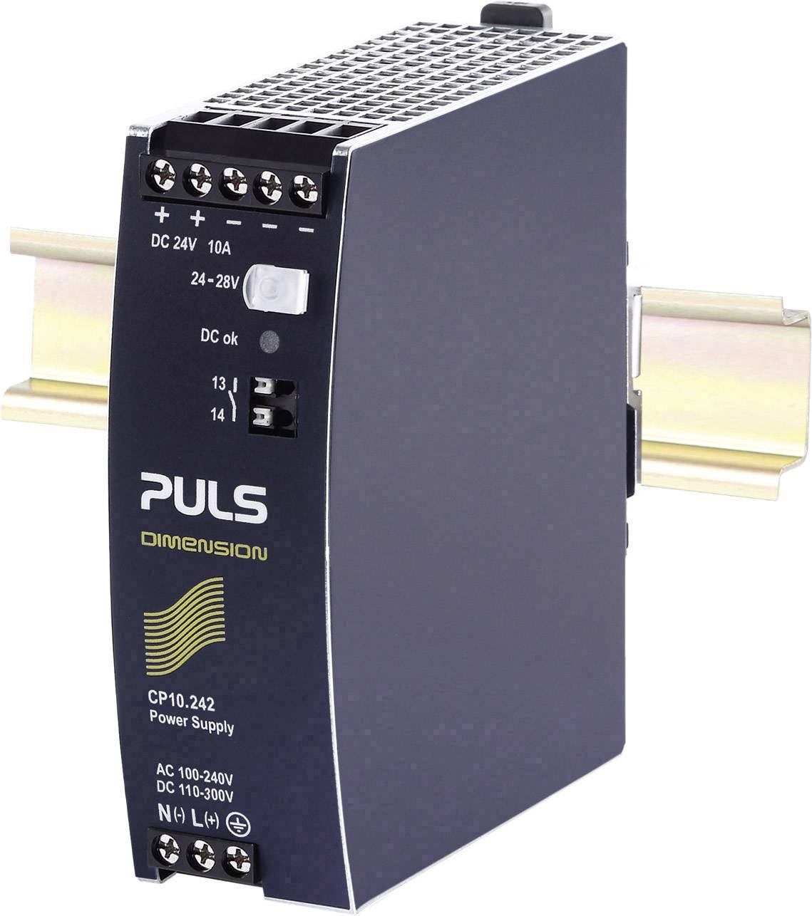PULS CP10.242 Rail mounted PSU (DIN) 24 V DC 10 A 240 W 1 x