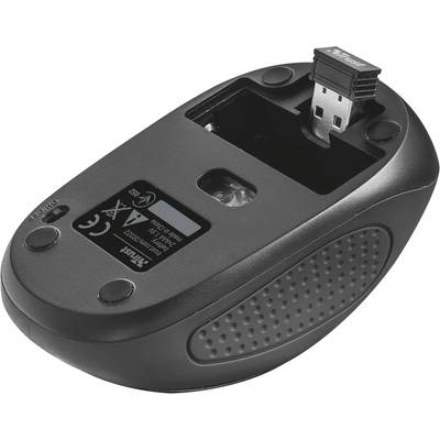 Trust Primo Wireless Mouse Mouse Radio Optical Black 3 Buttons 1600 dpi-5