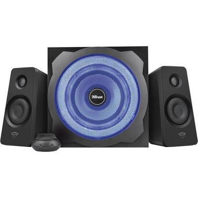 Trust GXT 628 2.1 Tytan LED 2.1 PC speaker Corded 120 W Black, Blue