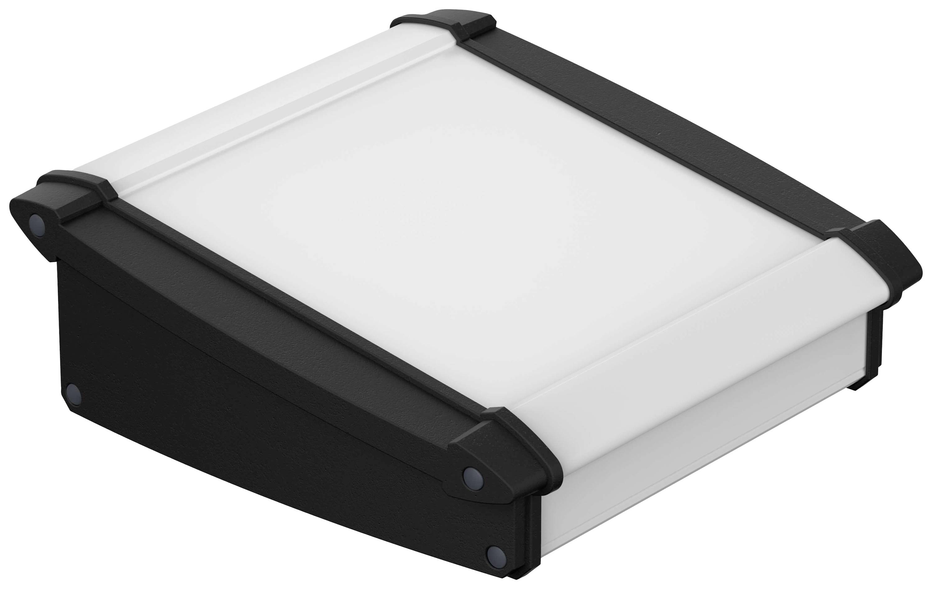 Bopla ALU-TOPLINE ATPH 1865-150 Desk casing (L x W x H) 150 x 181 x 68 mm Aluminium, Acrylonitrile butadiene styrene Graphite grey (RAL 7024), Ecru 1 pc(s)