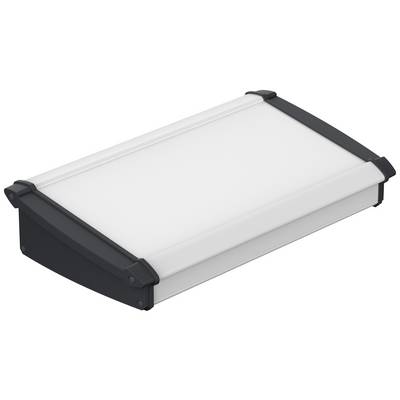 A rectangular, flat LED light panel in black and white, suitable for evenly illuminating surfaces.