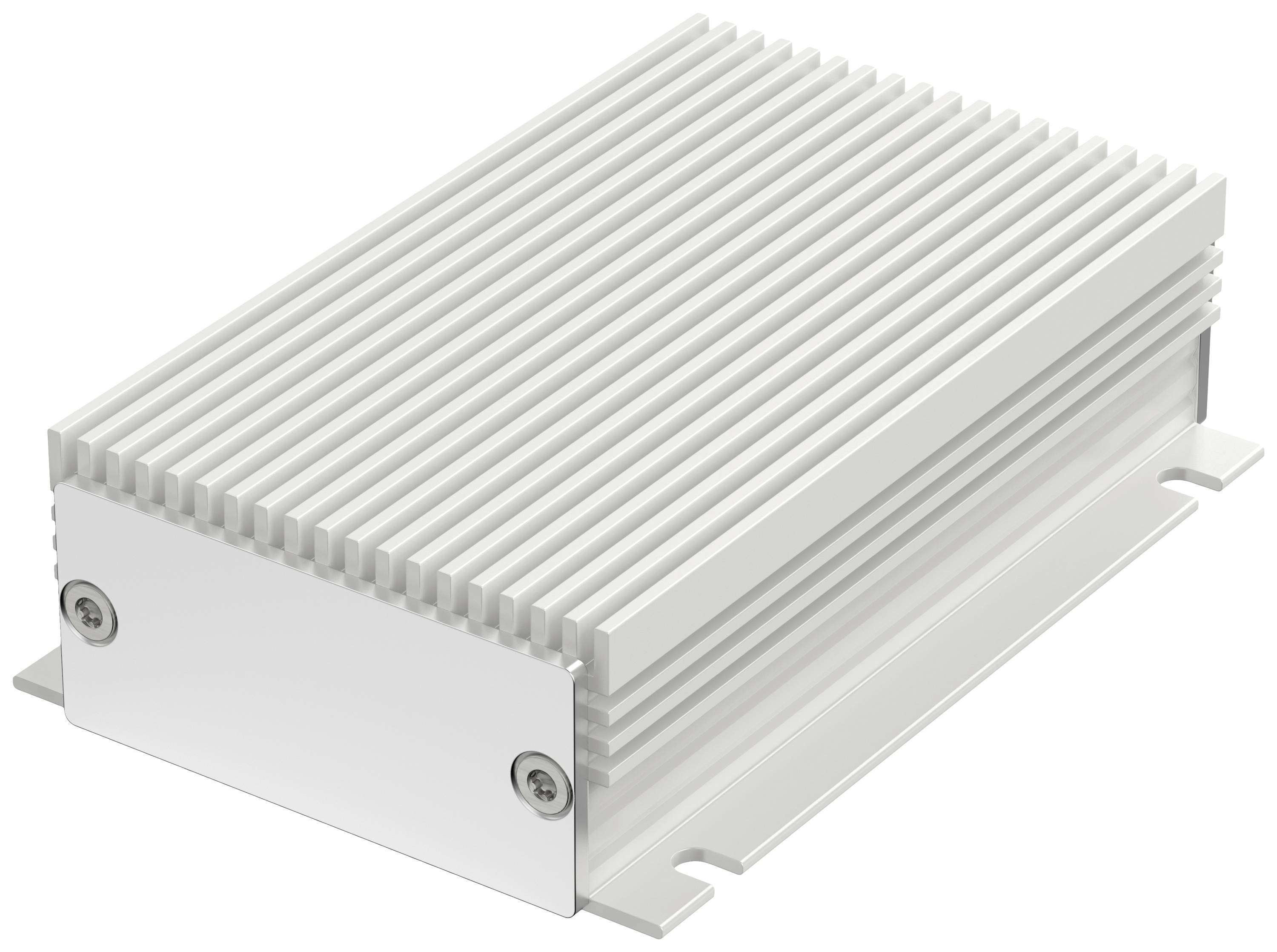Bopla FILOTEC F 524-100 KWL 97453100.HMT1 Flanged box with cooling fins 55.3 x 24.4 x 100 Aluminium Aluminium (anodised)