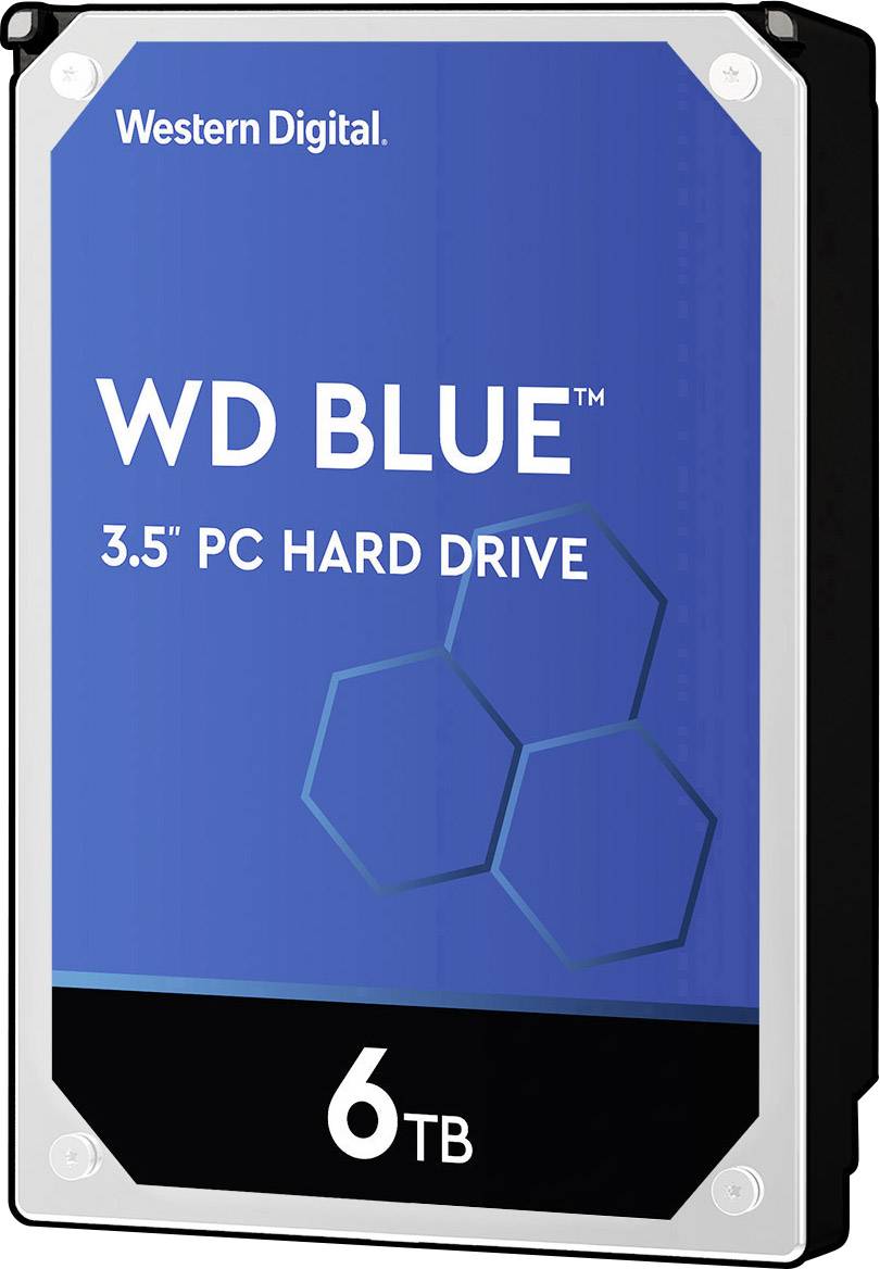 Western Digital WD60EZRZ 3.5 (8.9 cm) internal hard drive 6 TB Blue™ Bulk SATA III