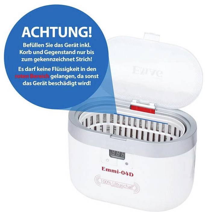 Emag Emmi 04D Ultrasonic cleaner 40 W 0.6 l-5