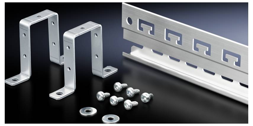 Rittal SZ 2388.650 Rail mount perforated, C-rail Aluminium Multi-coloured 1 pc(s)