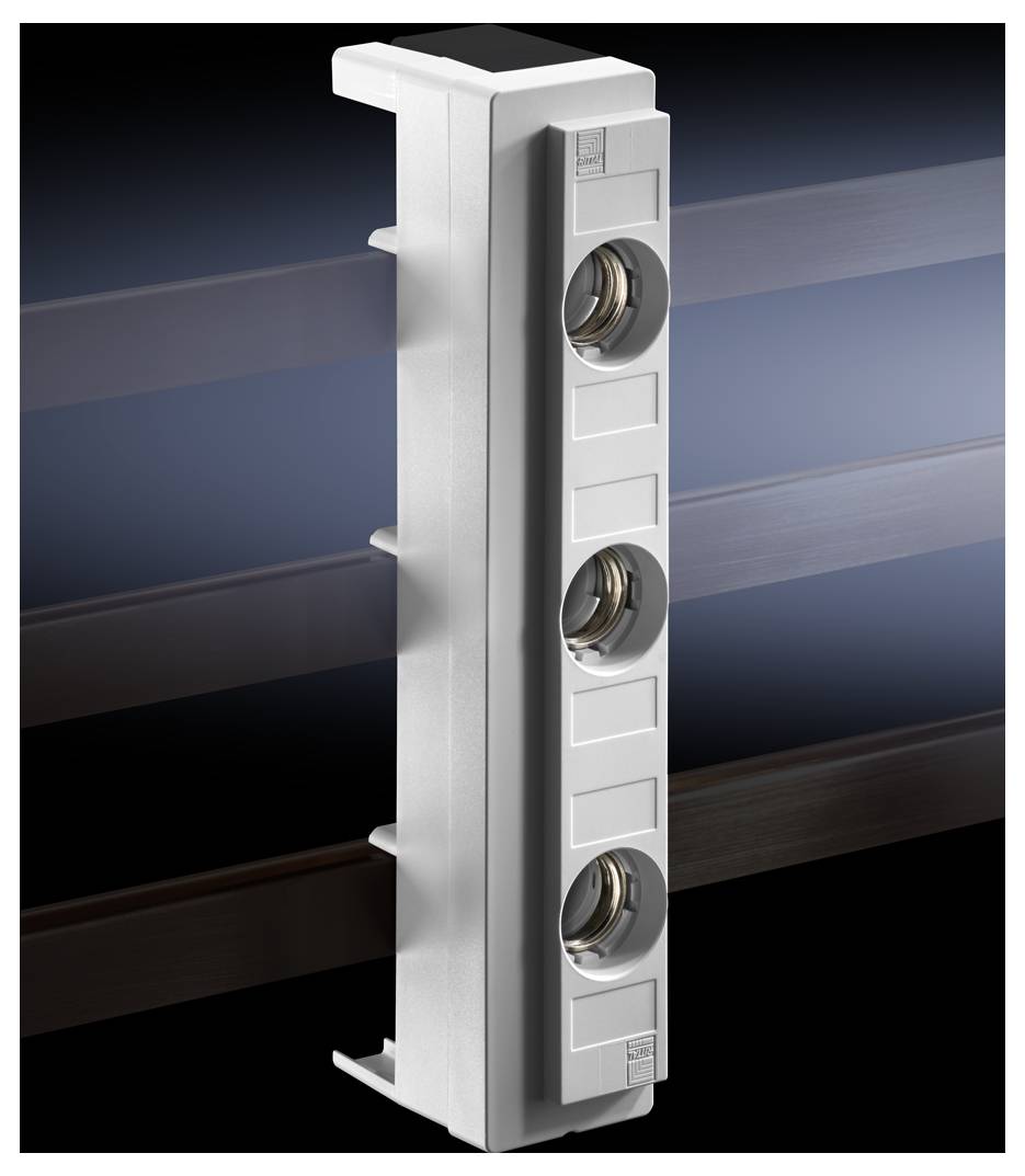 Rittal SV 3418.030 Busbar mounting fuse Polyamide Grey-white (RAL 7035) 10 pc(s)