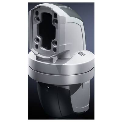 Industrial camera in close-up, silver casing. Suitable for surveillance purposes in production environments.