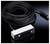 A long, black cable with a rectangular, white module and a cylindrical sensor end, used for electronic applications.