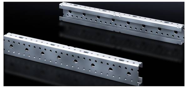 Rittal ISV 9666.707 9666.707 Rail mount perforated Steel plate  2 pc(s)