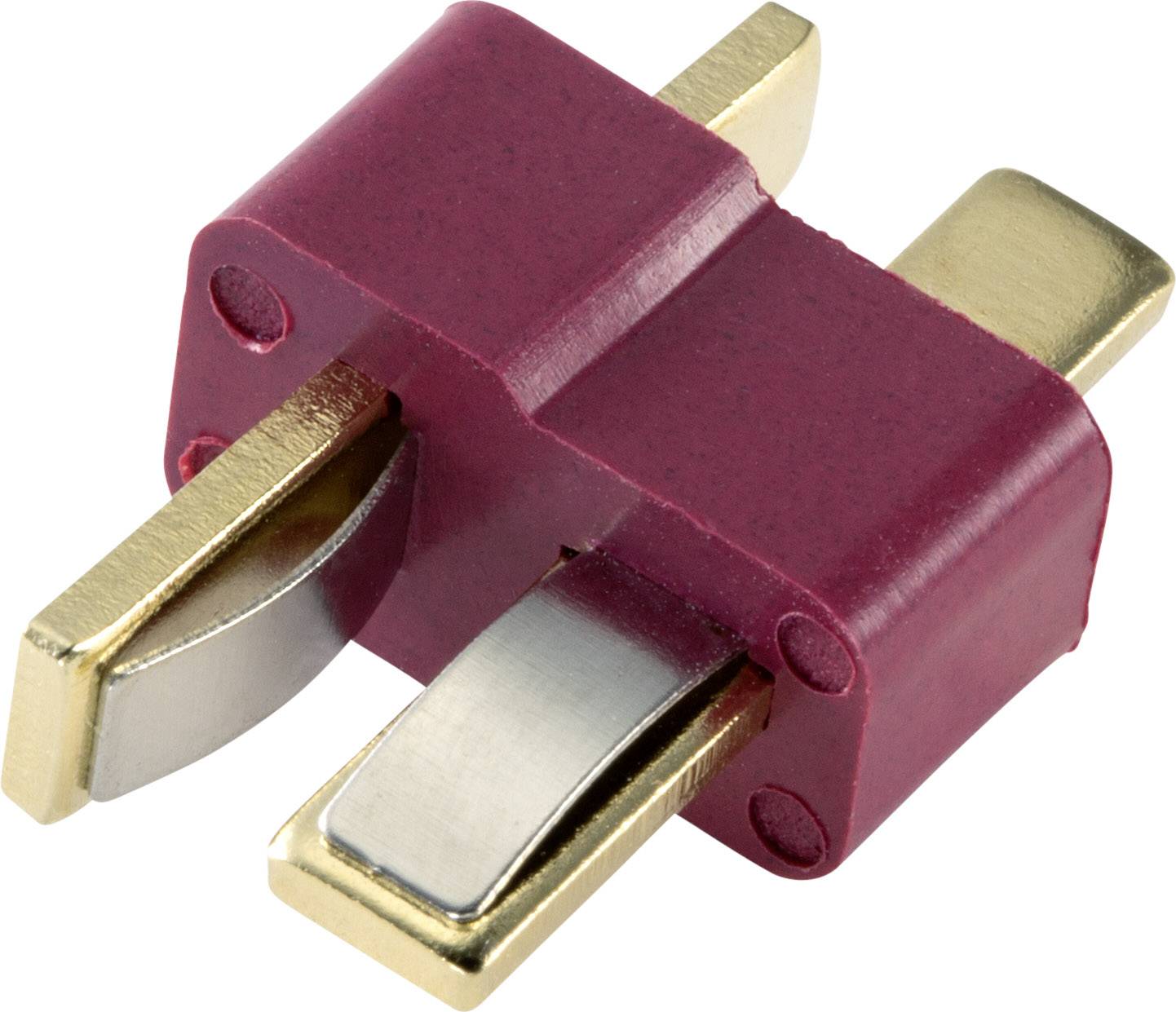 Reely 1399716 Battery plug T connectors Gold-plated 20 pc(s)