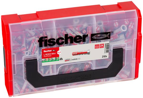 Fischer 535968 DuoPower Dowel organiser box 210 pc(s)