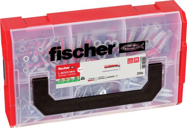 Fischer 535969 DUOPOWER Dowel organiser box 210 Parts