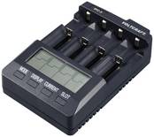 VOLTCRAFT IPC-3 Charger for cylindrical cells Li-ion, NiCd, NiMH 10440, 14500, 16340, 16650, 17355, 17500, 17670, 18490,