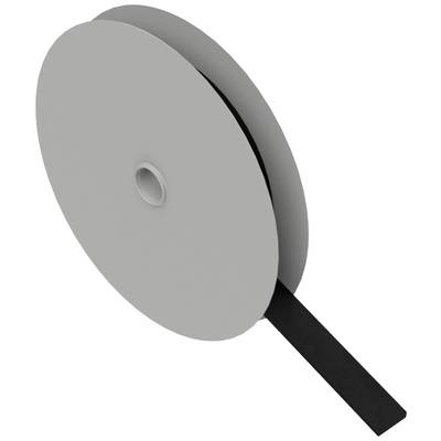 Silver-coloured roll with a black band, presumably a cable or tape product, potentially for electrical or mechanical use.