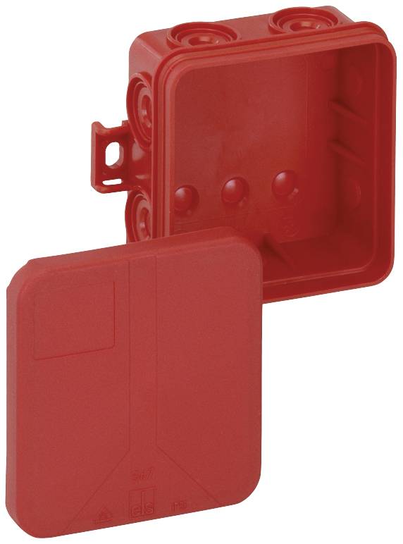 Spelsberg 33270701 Joint box (L x W x H) 75 x 75 x 37 mm Red IP55 1 pc(s)