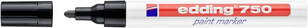 Edding 750 paint marker 4-750001 Paint marker Black 2 mm, 4 mm