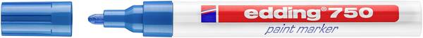 Edding 750 paint marker 4-750003 Paint marker Blue 2 mm, 4 mm